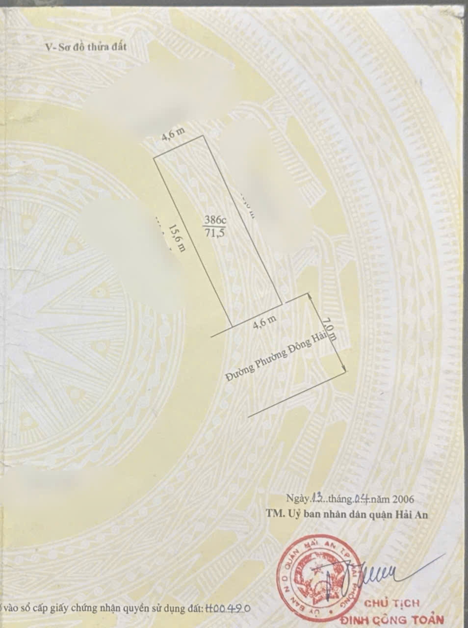  CẦN BÁN ĐẤT MẶT ĐƯỜNG HẠ ĐOẠN 40 – ĐÔNG HẢI, HẢI PHÒNG  VỊ TRÍ KINH DOANH ĐẮC ĐỊA 