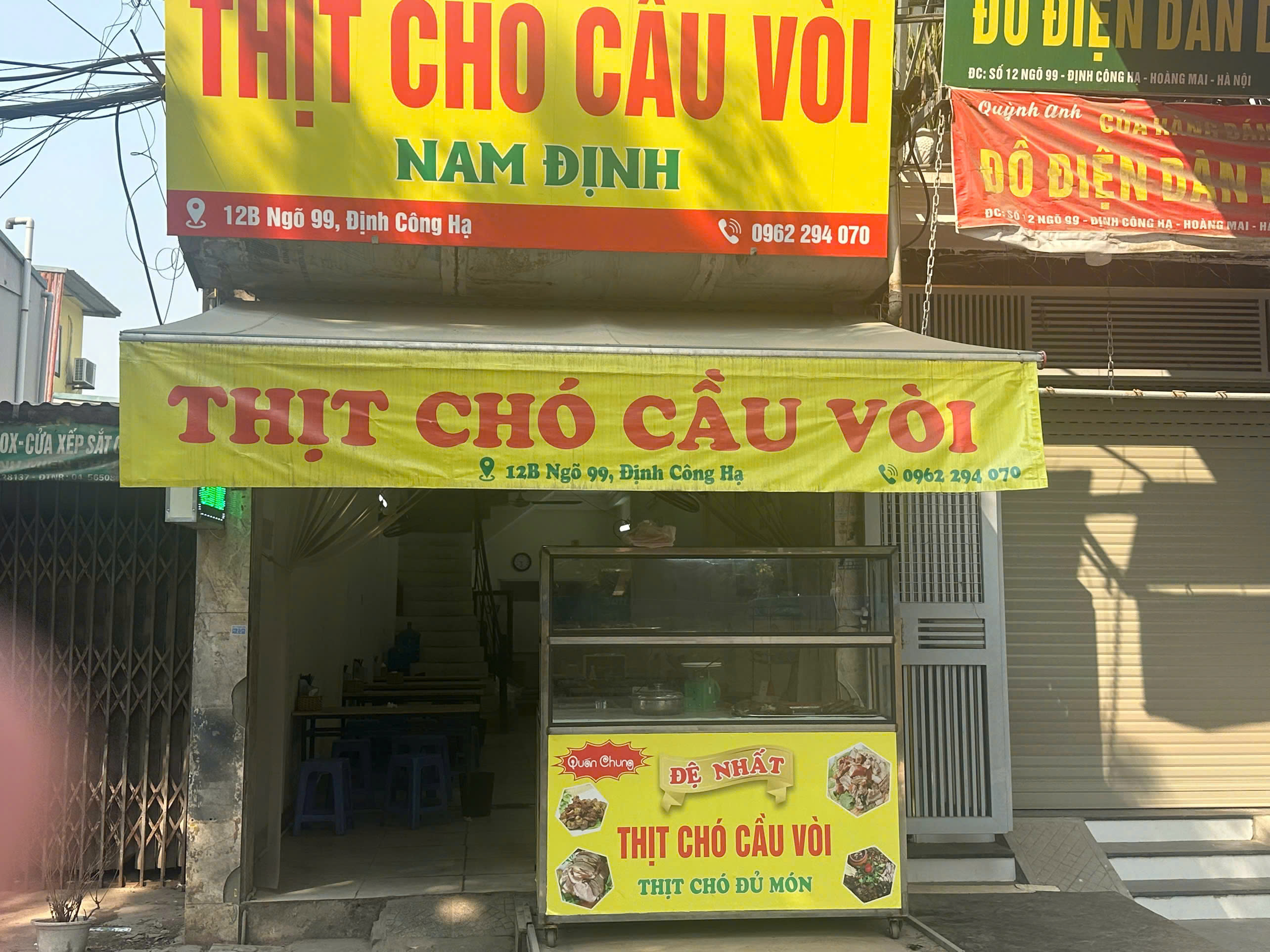  SANG NHƯỢNG CỬA HÀNG TẠI NGÕ 99 ĐỊNH CÔNG HẠ, HÀ NỘI 