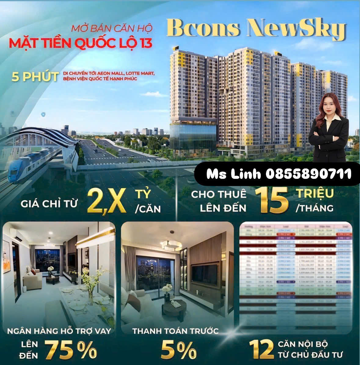  CĂN HỘ 2–3PN NGAY METRO – QUỐC LỘ 13, THANH TOÁN NHẸ, CHỈ TỪ 2,3 TỶ – THUẬN AN, BÌNH DƯƠNG 