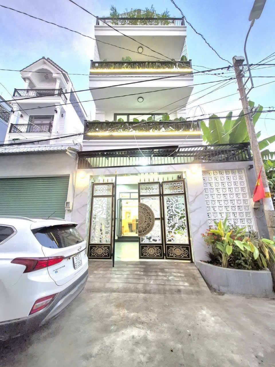  ???? BÁN NHÀ RỘNG 4 TẦNG SÂN THƯỢNG 7 P.NGỦ - DT 6M ✖️20M, GIÁ 7.68 TỶ - MẶT TIỀN HẺM THÔNG 6M ???????????? NHÀ ĐẸP XÂY DỰNG KIÊN CỐ _ CÓ THỂ VỪA Ở VỪA KDMB & MỞ CĂN HỘ DỊCH VỤ ???????? 