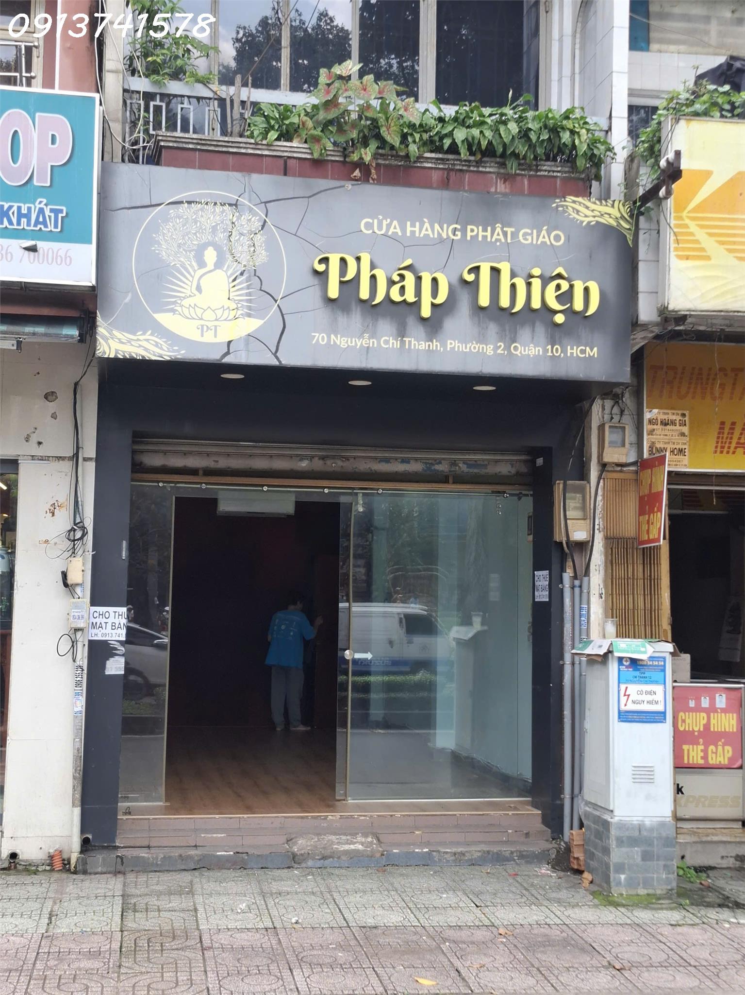  CHO THUÊ MẶT BẰNG ĐƯỜNG NGUYỄN CHÍ THANH, PHƯỜNG VƯỜN LÀI (Q.10) 