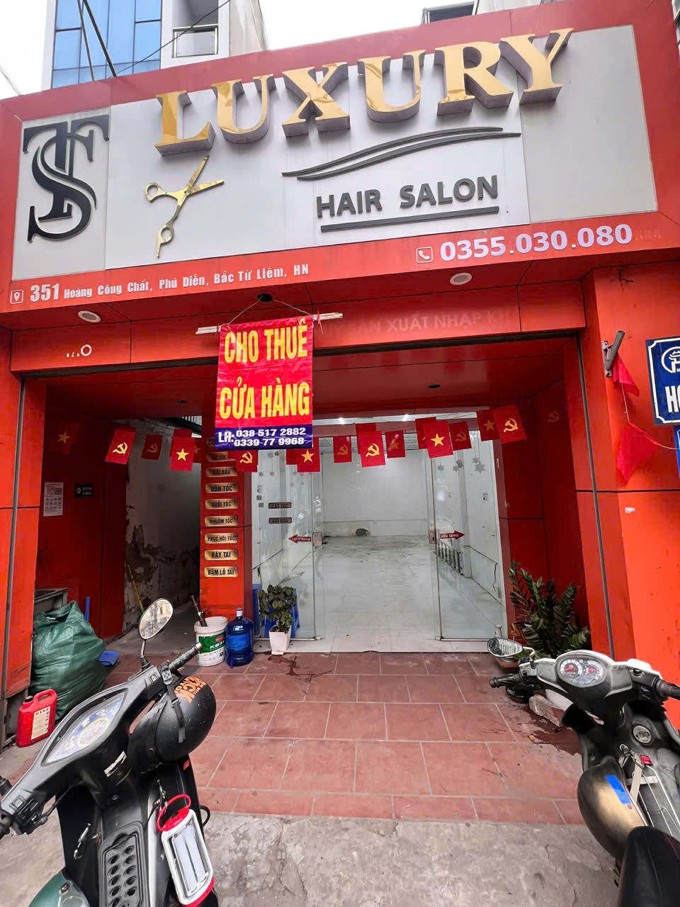  Chính chủ cho thuê mặt bằng kinh doang tại 351 Hoàng Công Chất 