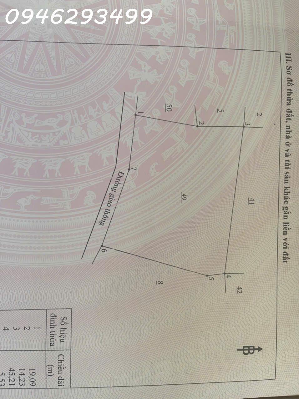  Chính chủ cần bán đất Xã La Ngà, Định Quán, Đồng Nai, sát Hồ Trị An,DT 1.501m2, giá đầu tư 