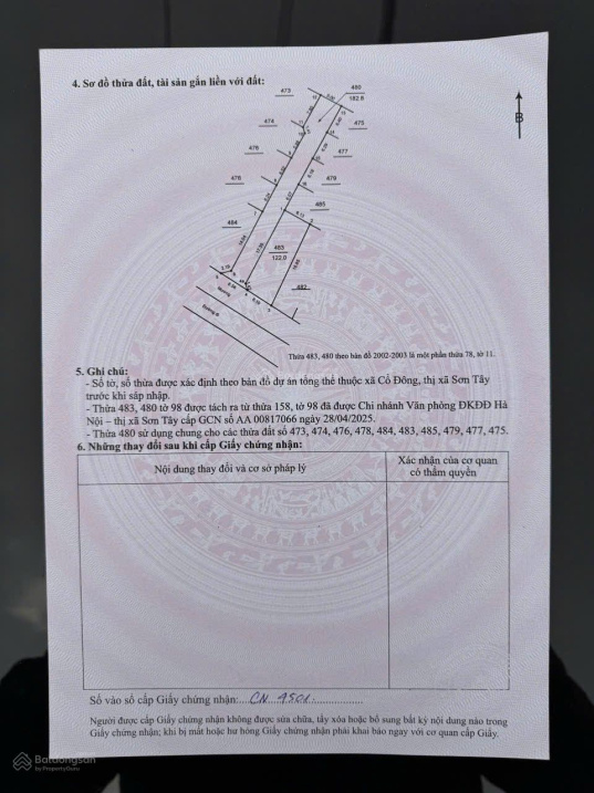 HÓT NHẤT HÒA LẠC LÔ GÓC TRỤC CHÍNH KINH DOANH 122M GIÁ CHỈ 40TR/M 