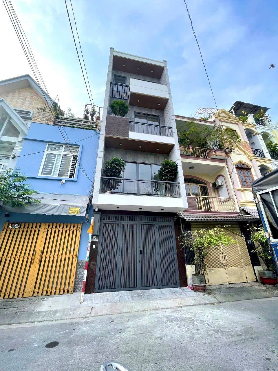  ???? NHÀ MỚI 5 TẦNG – MẶT TIỀN ĐS LÂM VĂN BỀN, Q.7  CÓ THANG MÁY ???? 