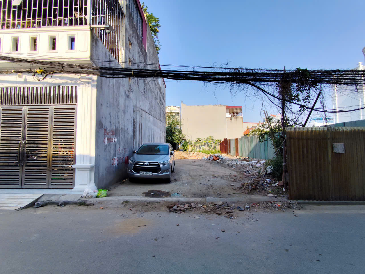  Bán đất mặt đường Trực Cát - cạnh Vin - 78m - MT 48m - giá 4.4 tỉ 