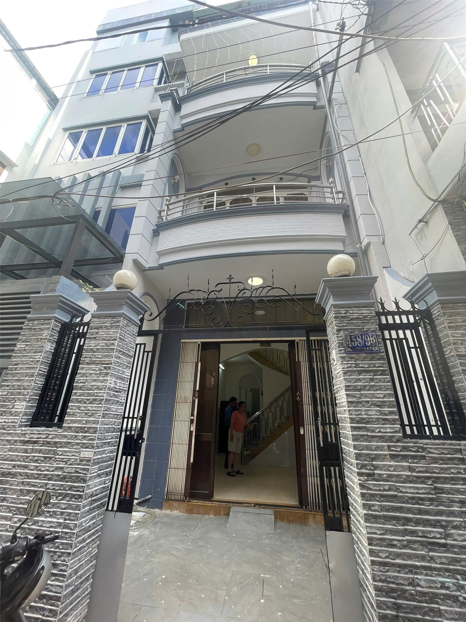  NHÀ HẺM XH QUẬN 5- 3 Tầng 3Pn Cn.47m Ngay Nguyễn Trãi Thông Phan Văn Trị Gía 7Tỷ55 TL 