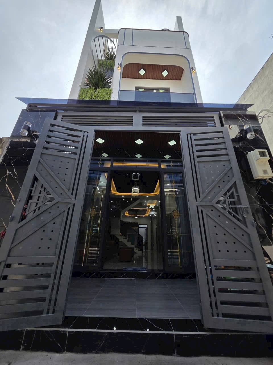  BÁN CĂN NHÀ XÂY MỚI 100% ĐÃ HOÀN THIỆN HẺM 1716 HUỲNH TẤN PHÁT - NHÀ BÈ - GIÁP Q7 - FULL NỘI THẤT 