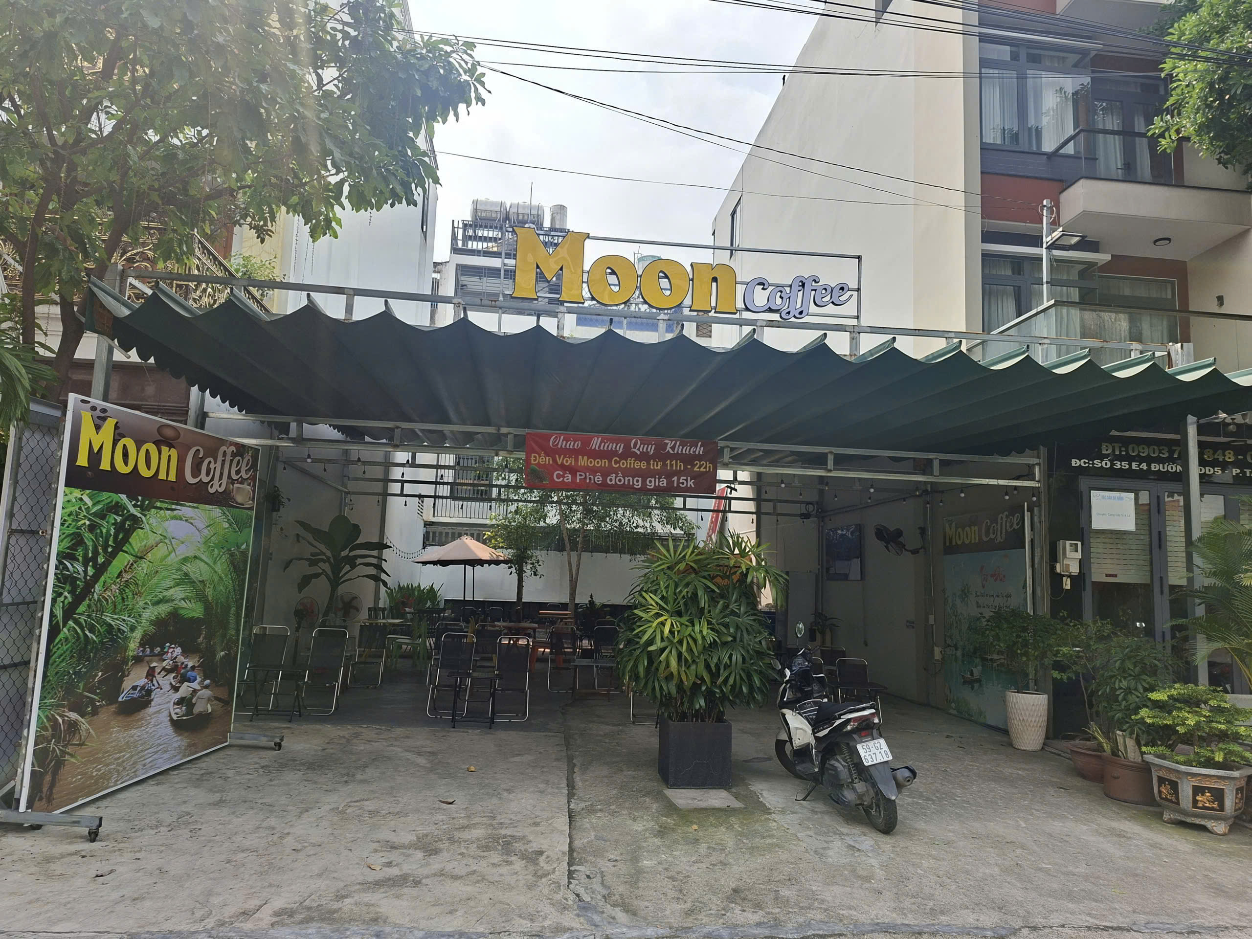  CẦN SANG GẤP QUÁN CÀ PHÊ MOON COFFEE – NGAY CHỢ AN SƯƠNG 