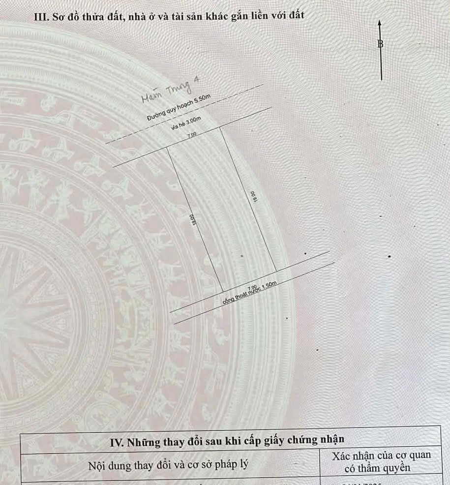  Bán đất đường Hàm Trung 4 – Gần đường Nguyễn Lương Bằng 