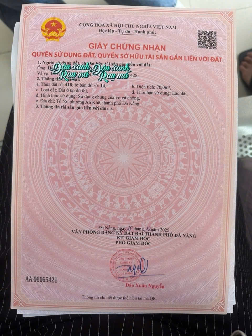  Cần bán lô đất kiệt Ô TÔ K123 Nguyễn Công Hoan 