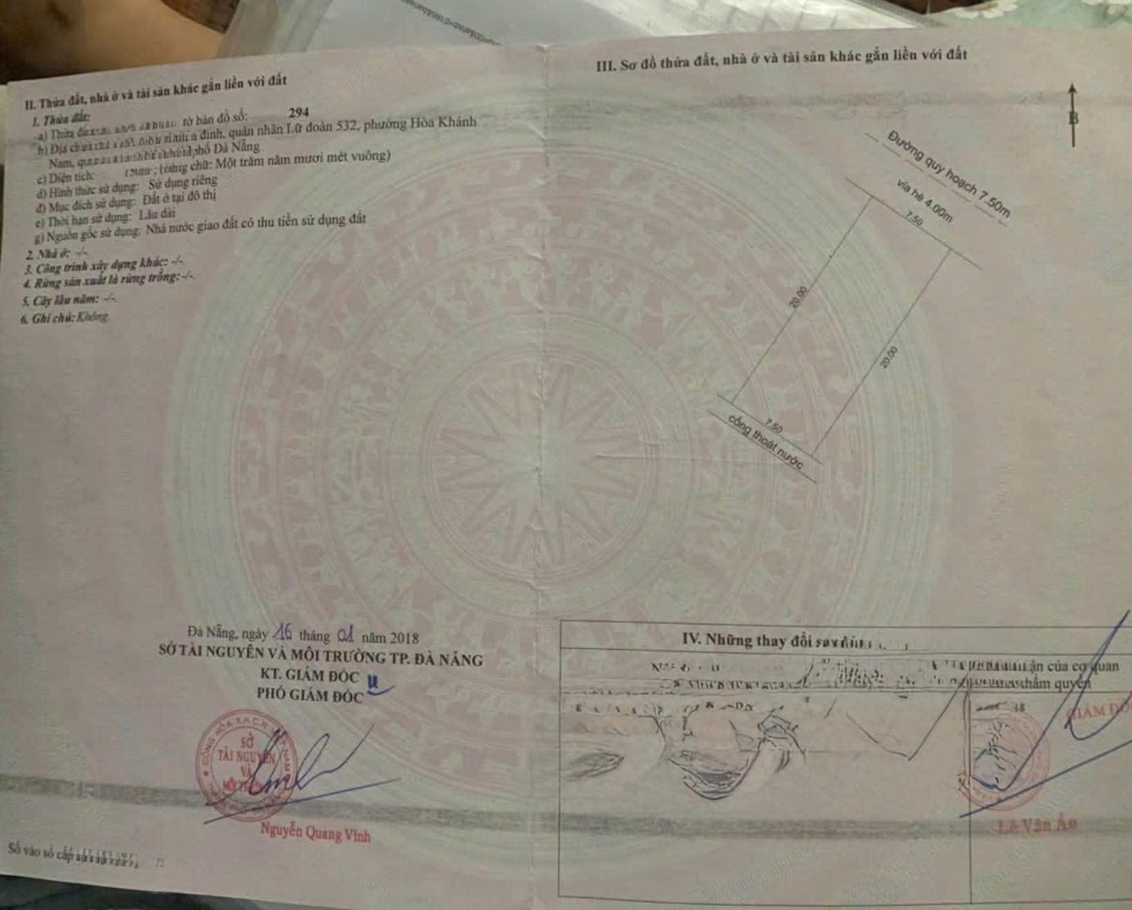  Bán đất đường 7,5m Khánh An 11 - Diện tích =150m2 