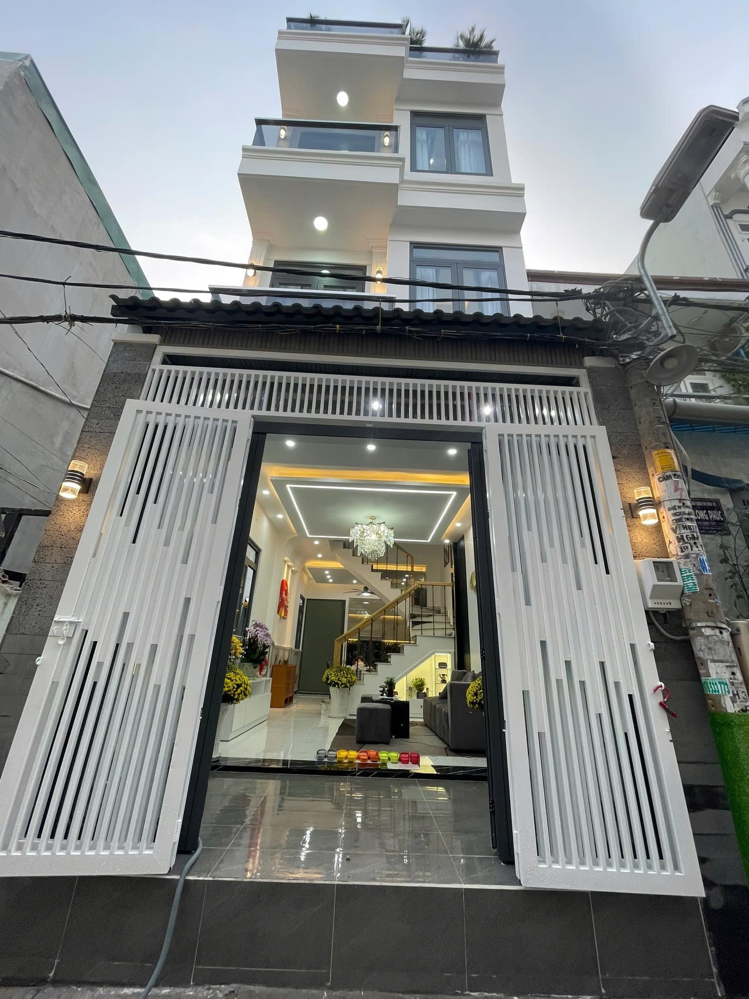  ???? NHÀ MỚI HẺM XE HƠI HUỲNH TẤN PHÁT – NHÀ BÈ  GIÁ TỐT HIẾM ???? 