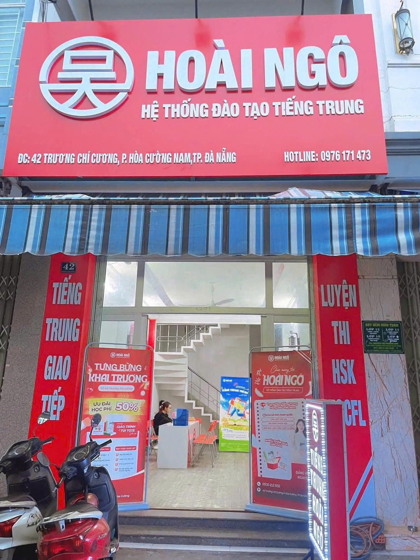  Sang nhượng 04 trung tâm tiếng Trung ở Đà Nẵng 