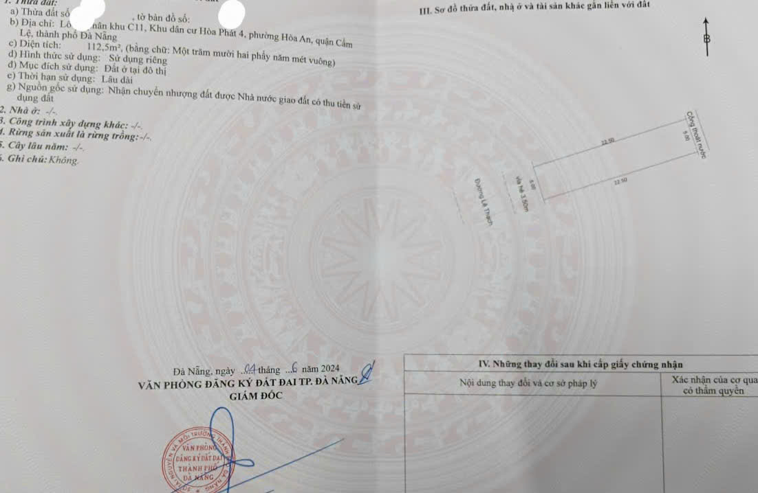  Bán nhà c4 tầng đường 7,5m Lê Thạch - Trục đường kinh doanh 