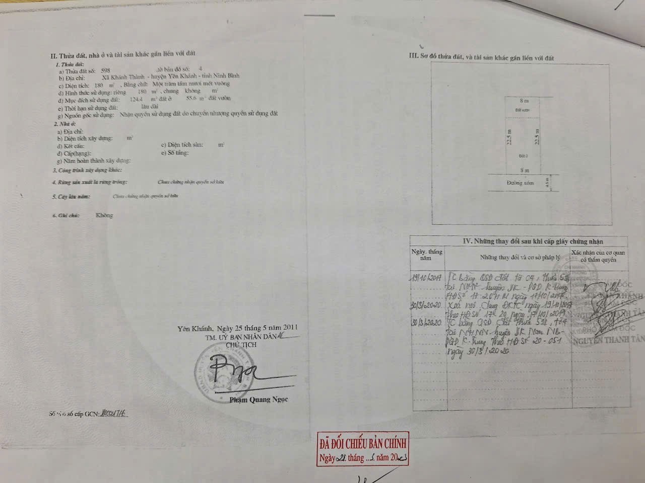  ĐẤT ĐẸP - GIÁ ƯU ĐÃI ĐẦU TƯ LÀ SINH LỜI CHÍNH CHỦ cần bán lô đất tại huyện Yên Khánh,  Ninh Bình 