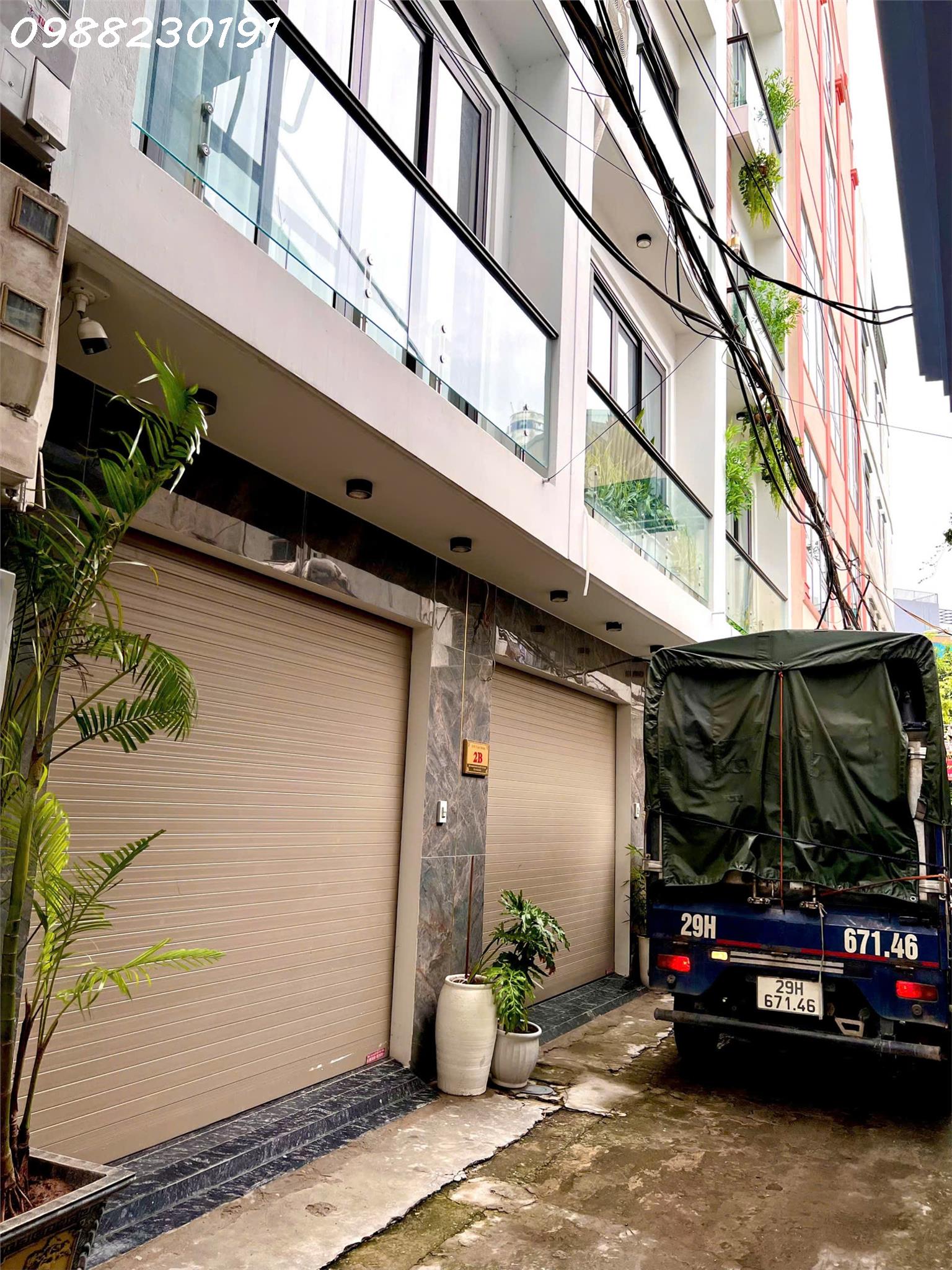  Bán nhà Đàm Quang Trung Long Biên - 5 tầng - xây mới - full nội thất - 30m ra ô tô tránh 