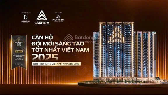  CƠ HỘI ĐẦU TƯ SINH LỜI CAO, BÁN DỰ ÁN THE ASPIRA, GIỮA THÀNH PHỐ DĨ AN, BÌNH DƯƠNG 