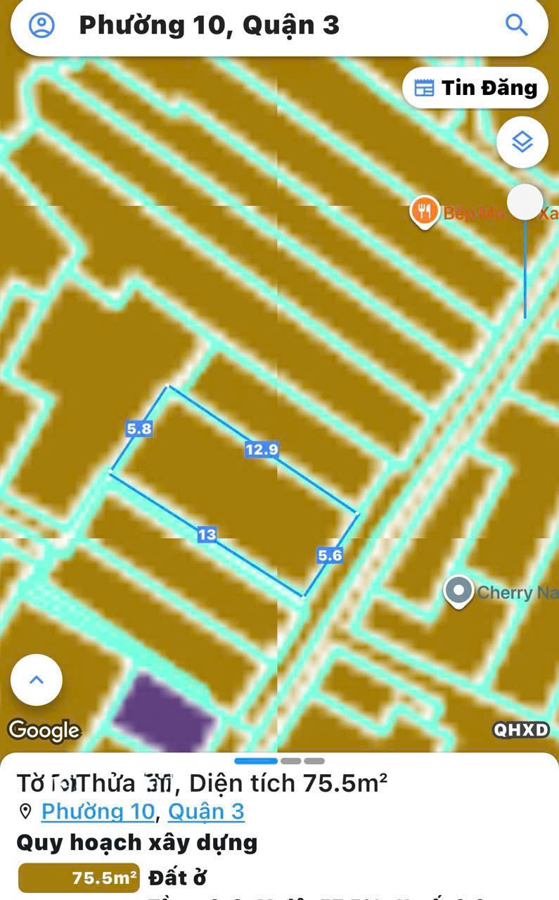  NGANG LỚN 6M*13M - BÁN NHÀ 2 TẦNG Đ.CÁCH MẠNG THÁNG 8, QUẬN 3 - CHỦ XƯA NAY - CÁCH 30M RA MẶT TIỀN* LIÊN HỆ GIANG GIANG: 093.86.76.685 