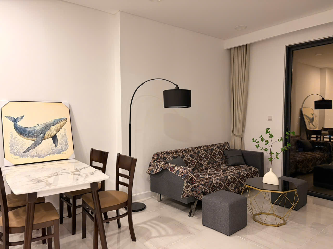  CHO THUÊ CHUNG CƯ KINGDOM 101, PHƯỜNG 14, QUẬN 10, TPHCM– NỘI THẤT MỚI 