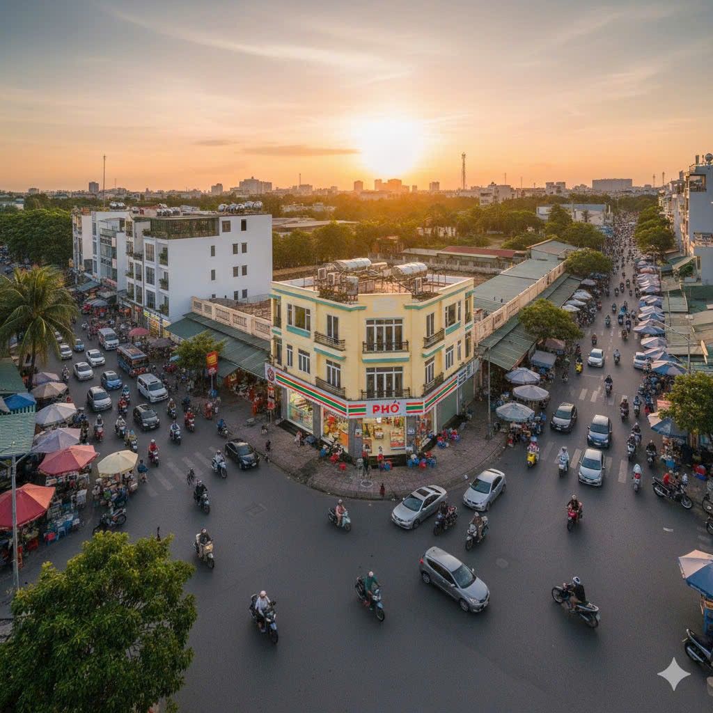  ???????? SIÊU GÓC 2 MẶT TIỀN CHỢ TÂN QUY – QUẬN 7  ĐẤT VÀNG KD 24/24 ???????? 