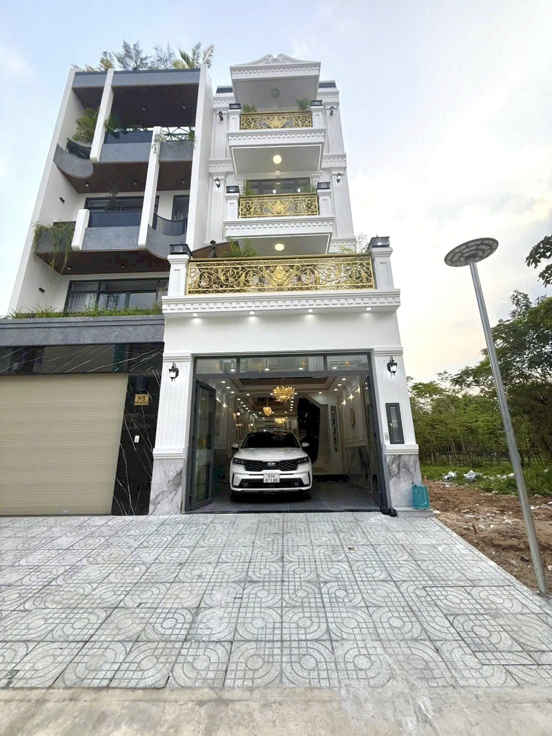  ???? NHÀ PHỐ KDC PHÚ MỸ, QUẬN 7 – THANG MÁY ????  5x18  4PN  2 BẾP  FULL NỘI THẤT  18,6 TỶ (TL) ???? 