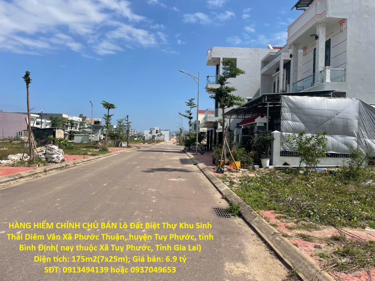  HÀNG HIẾM CHÍNH CHỦ BÁN Lô Đất Biệt Thự Khu Sinh Thái Diêm Vân Xã Phước Thuận, Tuy Phước, tỉnh Bình Định 