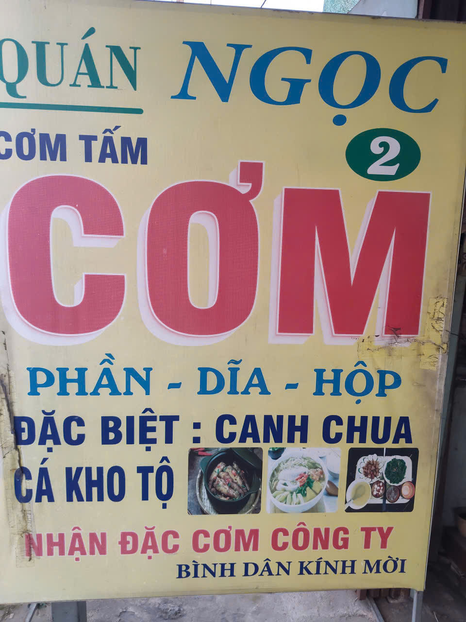  Sang quán cơm tại  Ngã ba cây xăng Đông Tân, Dĩ An, Bình Dương 