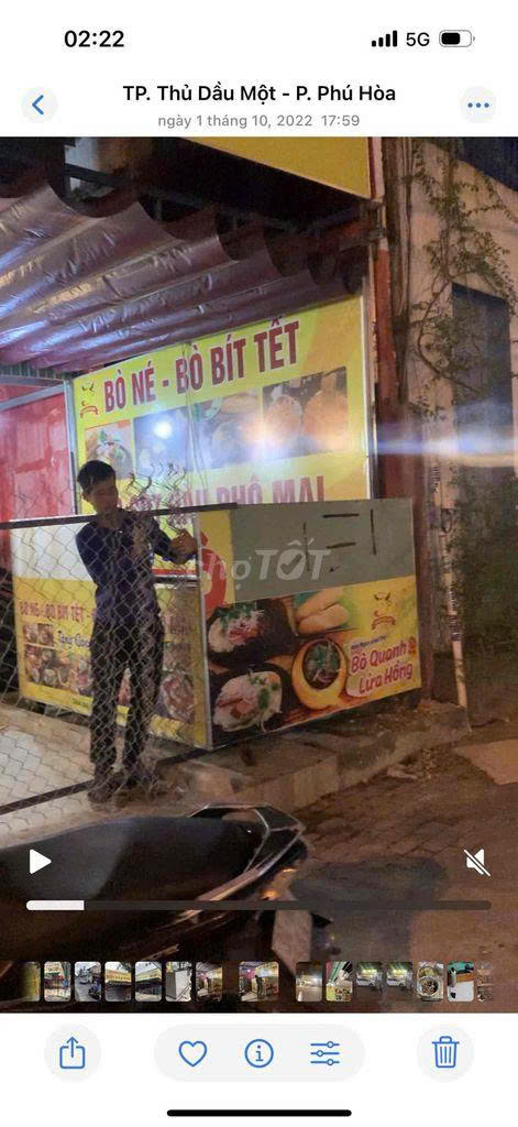  SANG MẶT BẰNG QUÁN ĂN – CĂN GÓC 2 MẶT TIỀN SỐ 84, ĐƯỜNG 30 THÁNG 4, P.PHÚ HÒA, TP.THỦ DẦU MỘT 