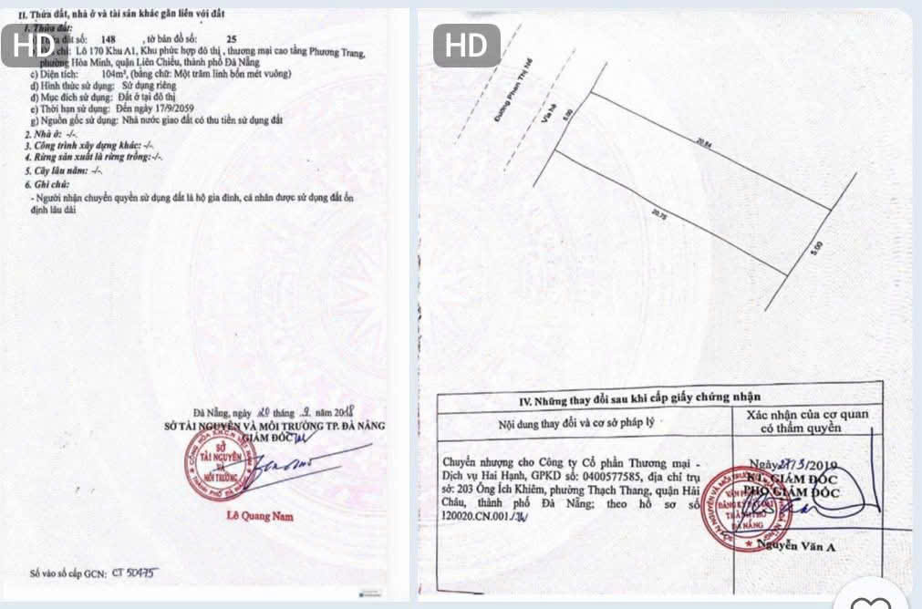  ????????Bán đất 2 Lô liền kề đường Phan Thị Nể - Thông biển - Xây căn hộ quá đẹp 