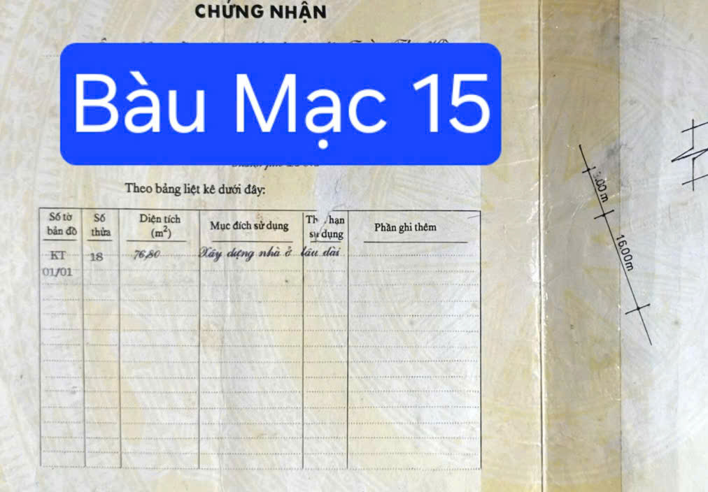  ????????Bán nhà 2 mặt tiền đường Bàu Mạc 15 - Nhà C4 