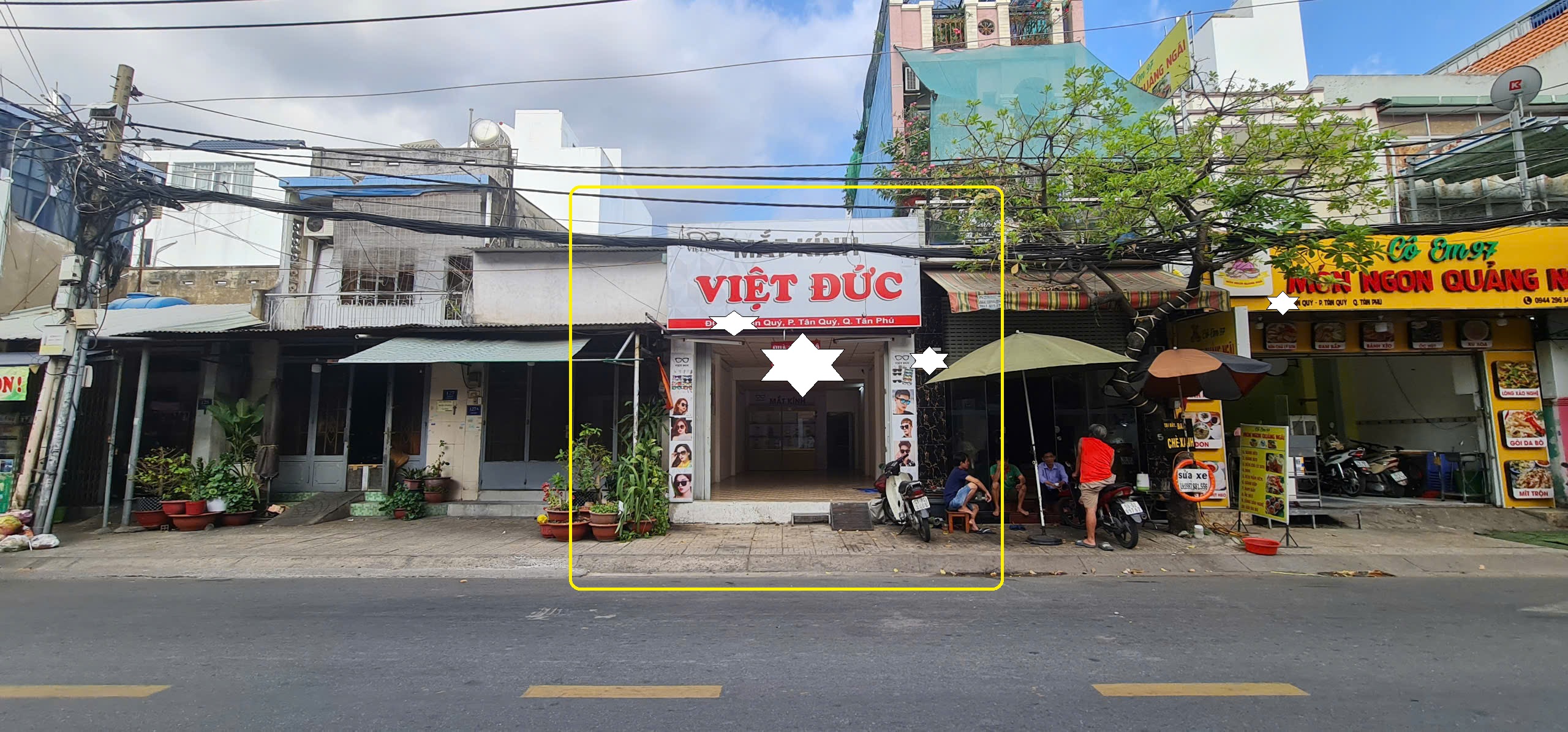  Cho thuê nhà  Mặt Tiền Tân Quý 72m² , 17Triệu - GẦN NGÃ TƯ 
