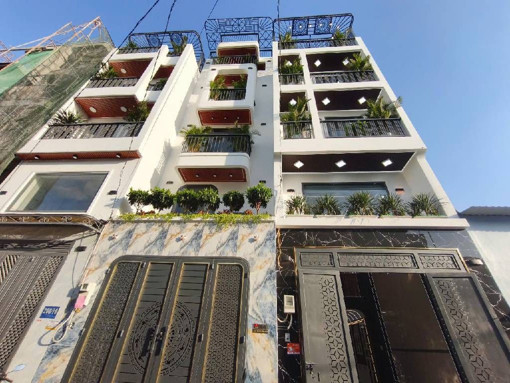  Nhà HXH TL27 Q12 4x16 64m2 4 tầng giá 6.x tỷ 