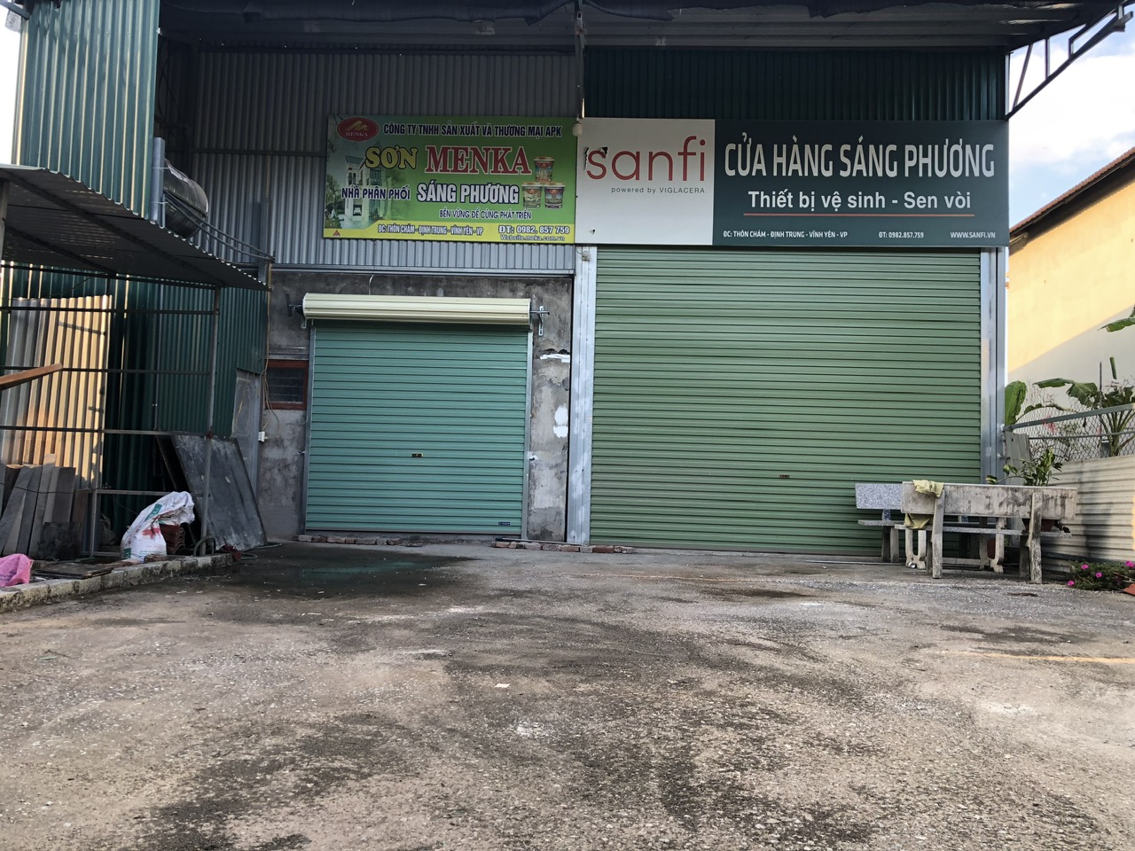  Cần cho thuê Mặt bằng Ngay mặt đường 52, 2 chiều (mặt chính đường năm, hai mặt phụ đường ngõ ô tô đi được.)Tại Thôn Chám -  Định Trung – Vĩnh Yên – Vĩnh Phúc. 