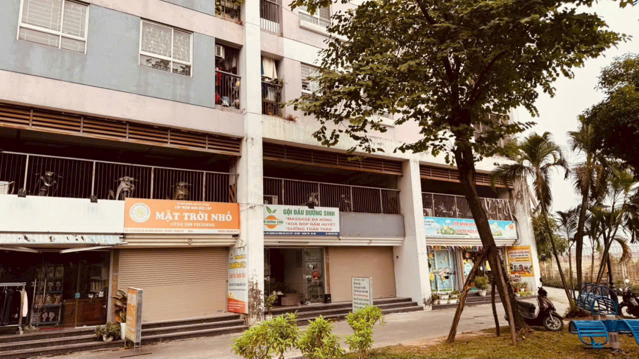  CHÍNH CHỦ bán Kios (cửa hàng kinh doanh) tầng 1 nhà chung cư CT6 khu đô thị ECO HỒNG HÀ 