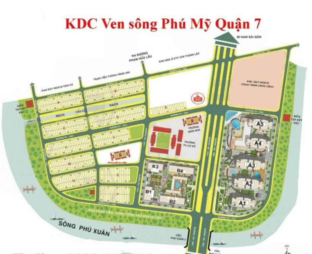  ???? ĐẤT KDC TÁI ĐỊNH CƯ PHÚ MỸ - 8,5 TỶ ???? 