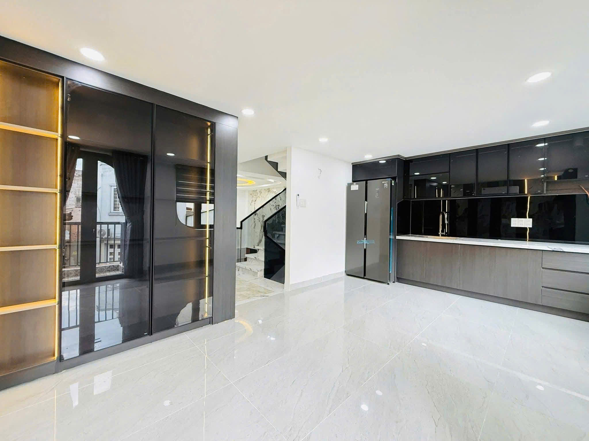  NHANH!BÁN NHÀ MINH KHAI,GA TÀU ĐIỆN,NHỔN,THANG MÁY,GẦN OTO,DT:39Mx5T,MT:5m,7.4ty 