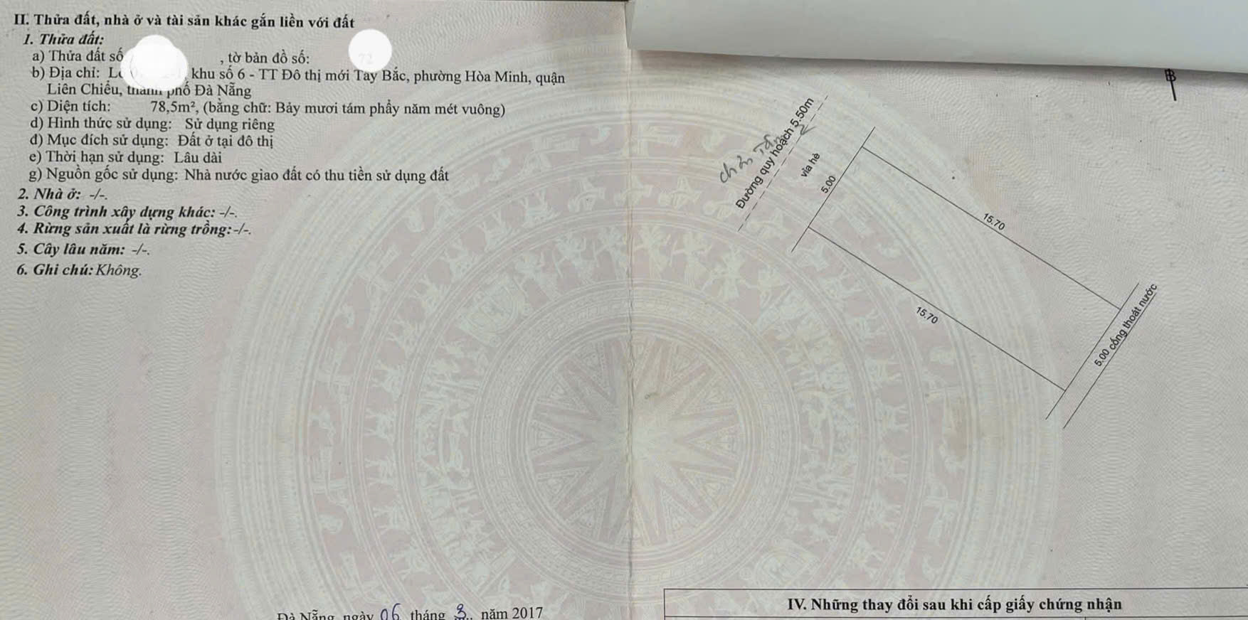  ????????Bán đất Chơn Tâm 2 - Hòa Minh - Liên Chiểu - Đà Nẵng 