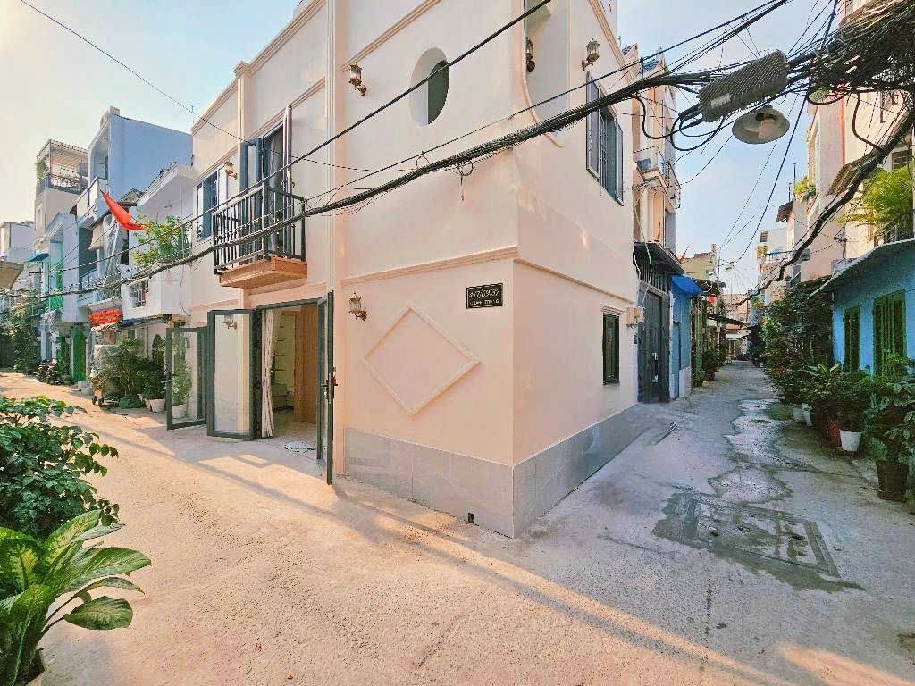  Bán nhà Quang Trung P10 Gò Vấp - hẻm thông -ngang 4m dài 10m 2 tầng giá 4.6 tỷ 