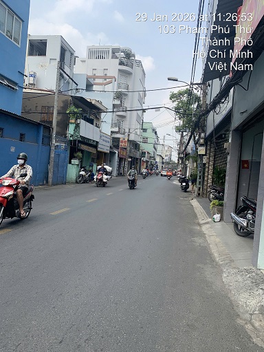 BÁN NHÀ MẶT TIỀN PHẠM PHÚ THỨ – P.11, Q. TÂN BÌNH 