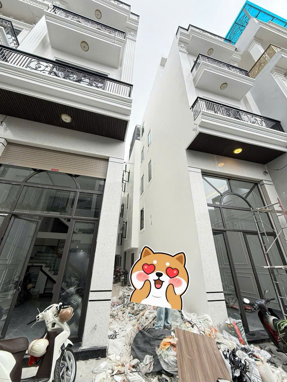  Bán nhà Thiên Lôi - 50m 4 tầng - mới tinh - lô góc - ngõ ô.tô - giá 5.95 tỉ gần Hoàng Huy 