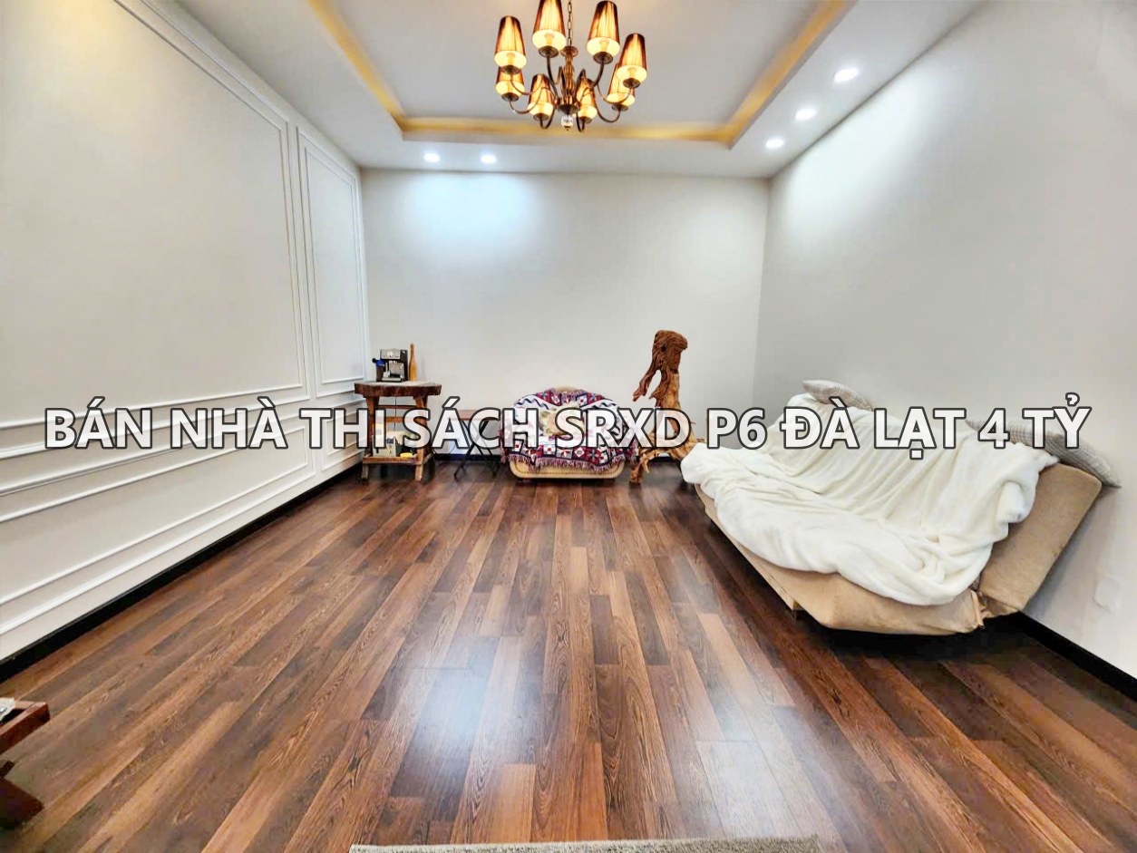  Bán nhà sổ riêng xây dựng ngay trung tâm Đà Lạt giá chỉ 4 tỷ 