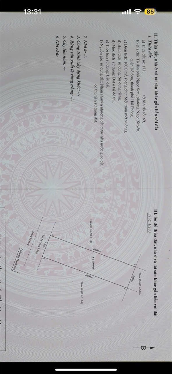  ĐẤT TUYẾN 2 ĐƯỜNG THANH NIÊN – ĐỒ SƠN  GIÁ 26,x TR/M²  QUỸ ĐẤT GẦN BIỂN – THANH KHOẢN TỐT  ZALO 0567 222 555 