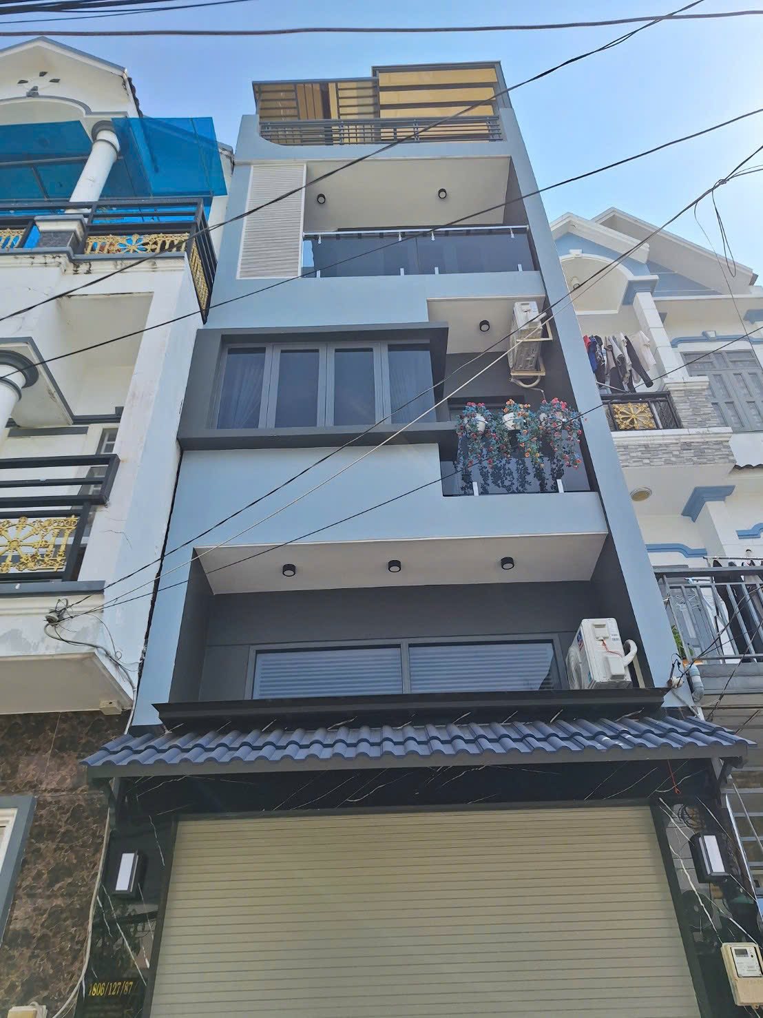  ???? NHÀ ĐẸP 5 TẦNG HXH HẺM XE HƠI – 1806 HUỲNH TẤN PHÁT, TT NHÀ BÈ – 5 TỶ 999 (TL) ???? 