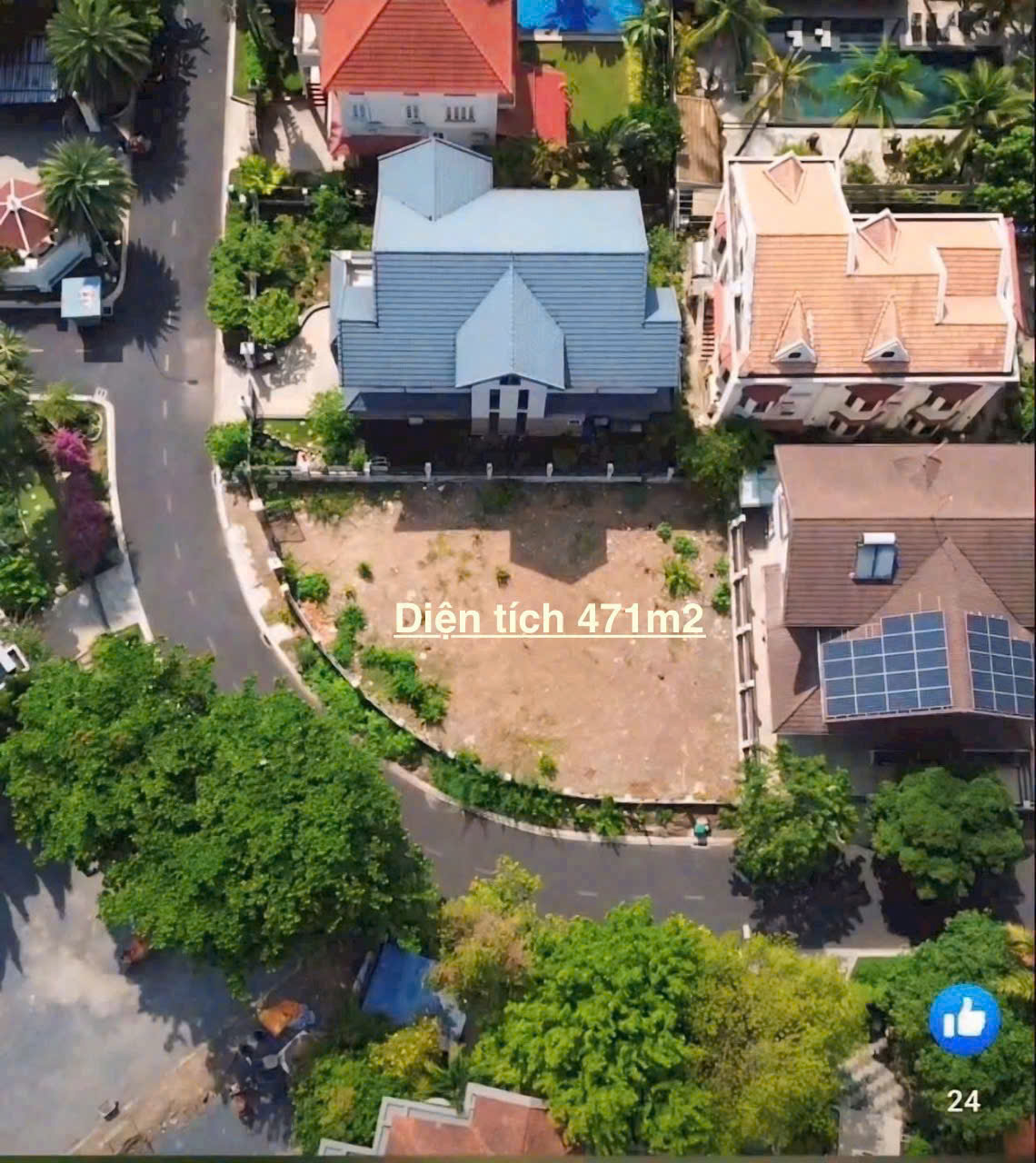  ????????BAN LÔ GÓC 2MT Quỹ đất xây biệt thự đẹp nhất thảo điền Khu compound  Q.2 