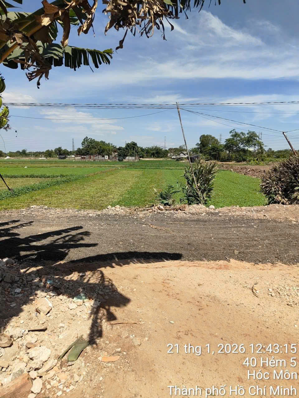  Bán đất xã Đông Thạnh - huyện hóc môn ,TPHCM 