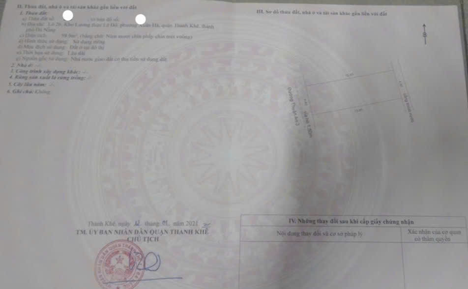  ????????NHÀ C4 ĐƯỜNG THUẬN AN 3– TRUNG TÂM THANH KHÊ 