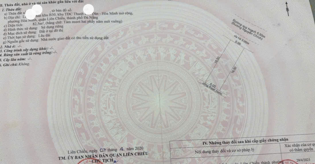  BÁN NHÀ GÁC LỬNG ĐƯỜNG NGUYỄN CHÍCH, PHƯỜNG HÒA MINH, QUẬN LIÊN CHIỂU 