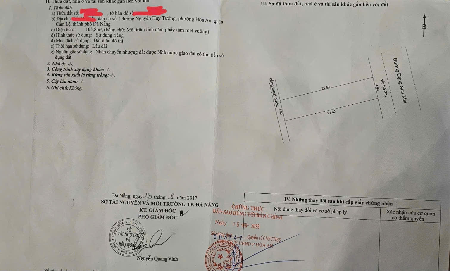  ????????Bán đất 2 lô liền kề đường Đặng Như Mai - gần bến xe TT Thành phố 