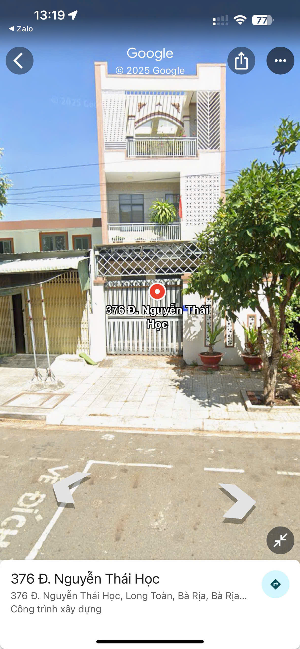  Bán nhà 1 trệt 2 lầu đẹp, mặt tiền đường nhựa nhánh Phạm Hùng, Phường Long Toàn, TP Bà Rịa. Cách Công Viên Bà Rịa mấy trăm m. 